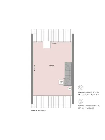 Koppestokstraat 5, Utrecht - maison mitoyenne de 3 chambres