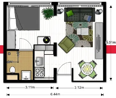 Apartment Willem Kloosstraat, Deventer - For Rent
