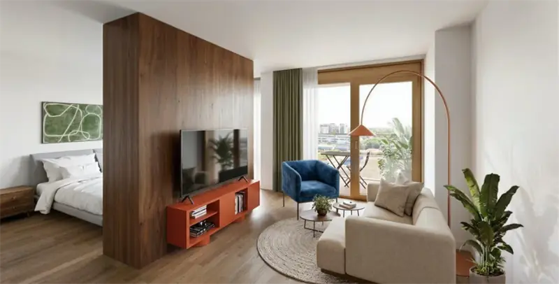 Apartamento The BaanTower, Baan, Róterdam - En Alquiler