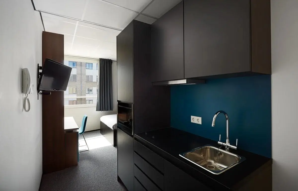 Furnished Studio Willem Ruyslaan, Rotterdam - For Rent