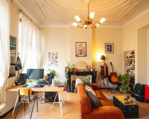 Chambre double avec balcon, Prins Hendrikstraat, Arnhem - À louer