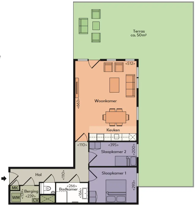 Apartment Betaplein 38, Leiden - For Rent