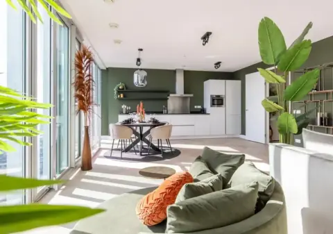 Gemeubileerd appartement Wilhelminakade, Rotterdam - Te huur