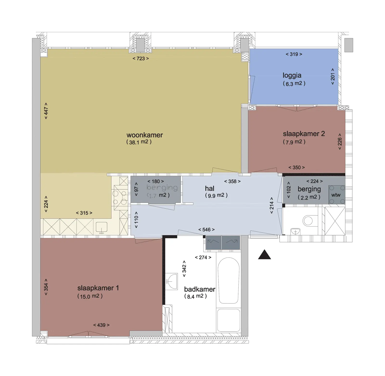 Apartment Maashavenkade 3, Rotterdam - For Rent