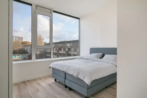 Apartamento amueblado de un dormitorio en Wethouder Hillenaarplantsoen, Rijswijk
