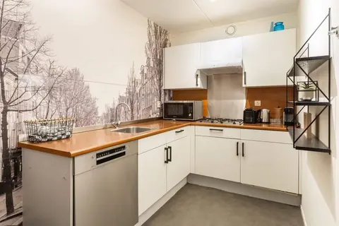 Apartamento amueblado de 1 dormitorio en Tweede Looiersdwarsstraat, Ámsterdam - En alquiler