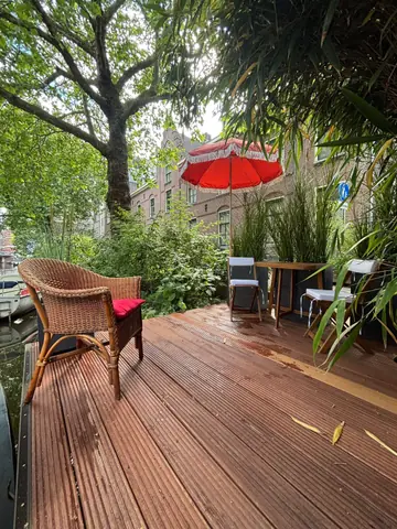 Péniche de Luxe Westerkade 21-F, Jordaan, Amsterdam - À Louer