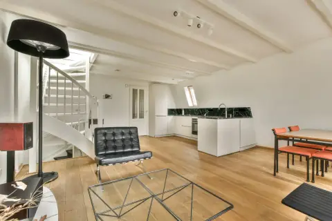 Furnished 3-Room Apartment with Rooftop Terrace, Bilderdijkkade, Amsterdam Oud-West