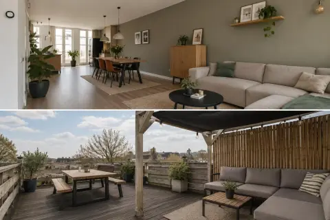 Furnished Room Kanaalstraat, Amsterdam - For Rent