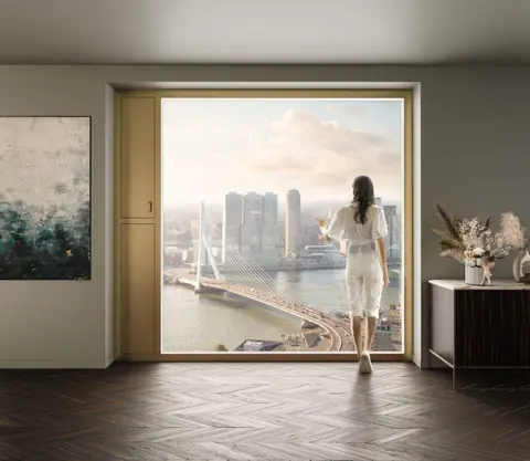 Apartamento de 5 Habitaciones en The BaanTower, Rotterdam - En Alquiler