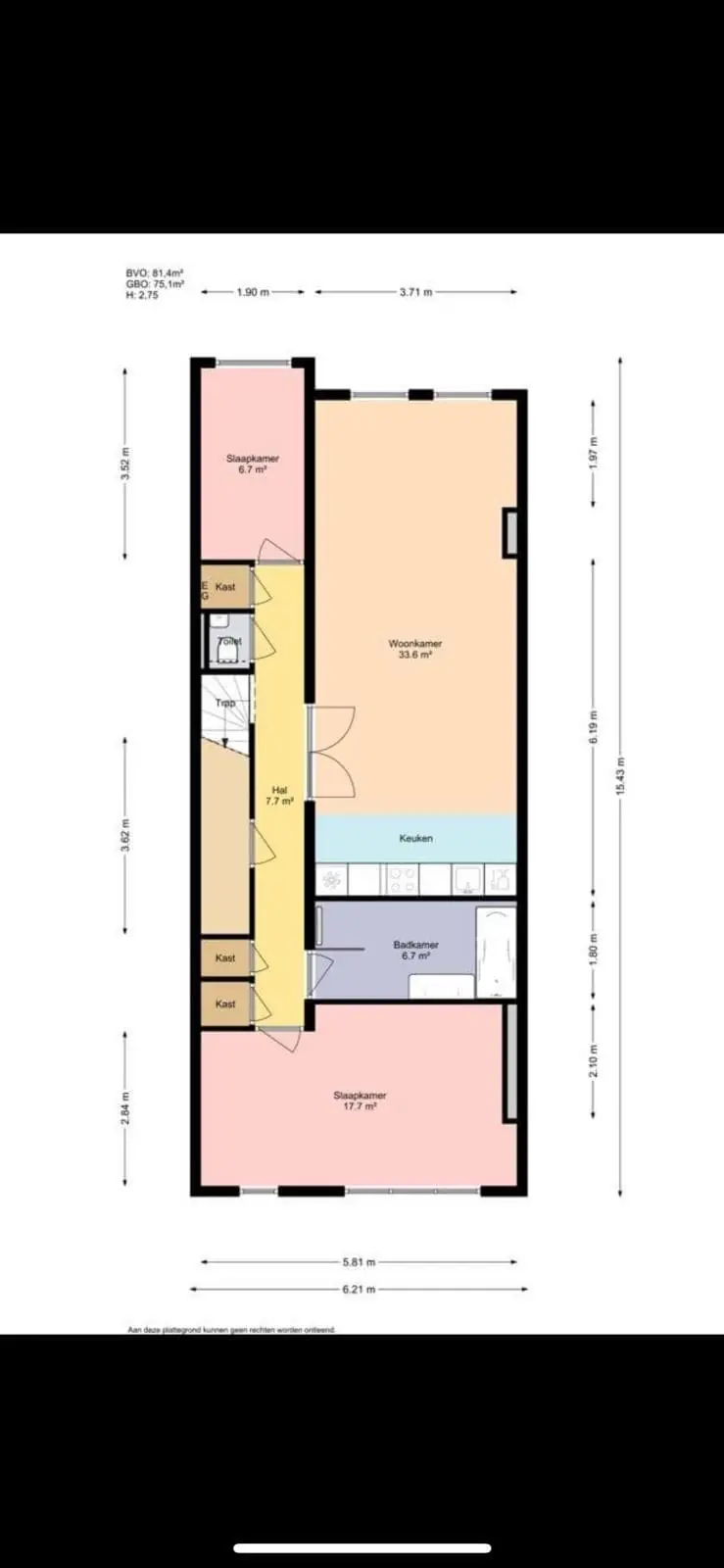 Room Mathenesserweg, Rotterdam - For Rent
