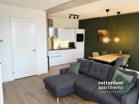 Apartamento amueblado de 1 dormitorio en Van Vollenhovenstraat, Rotterdam - En alquiler