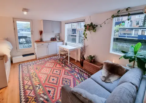 Gemeubileerde Woonboot Jacob van Lennepkade, Amsterdam - Te Huur