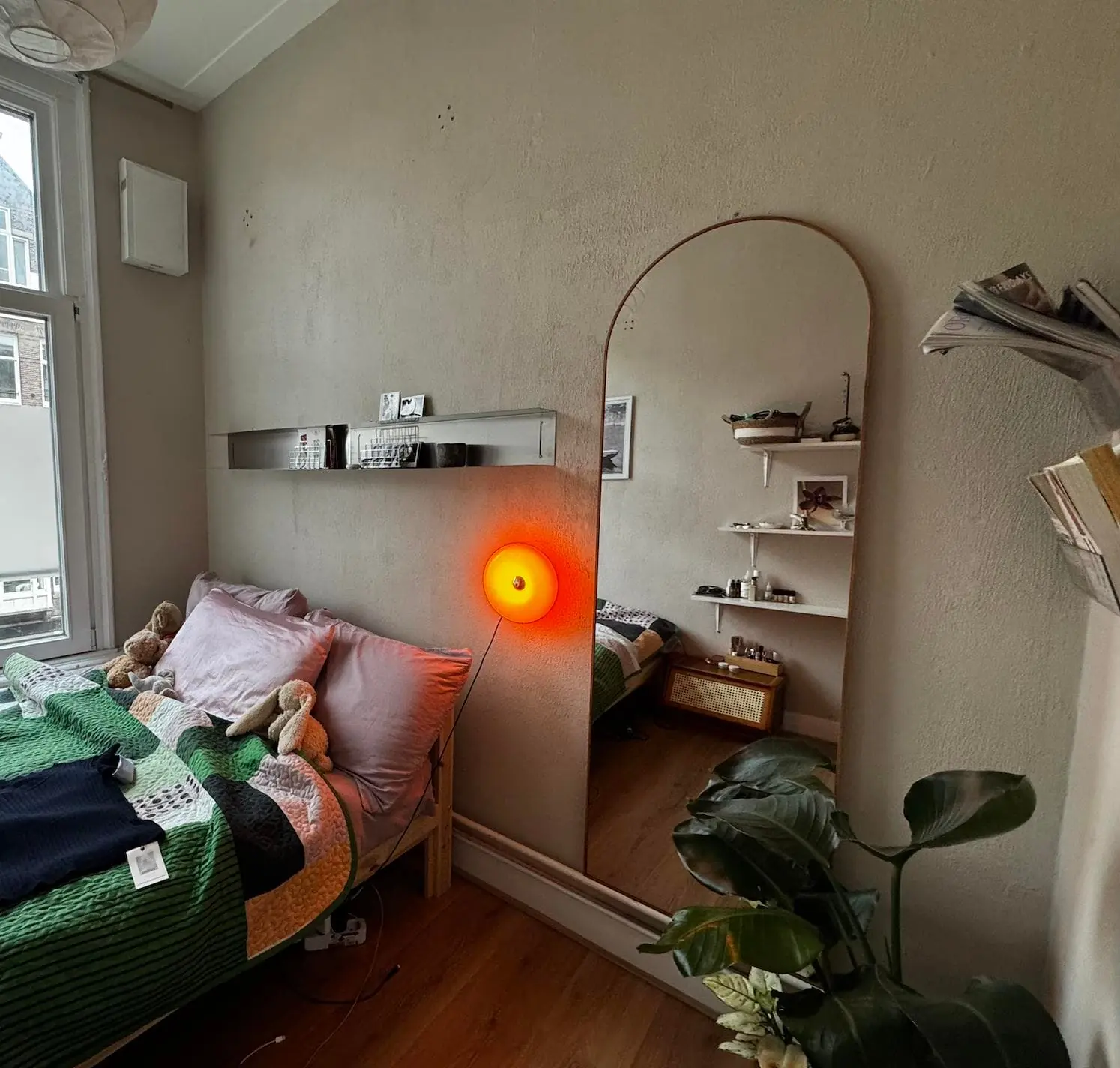 Furnished Room Van Woustraat, Amsterdam - For Rent