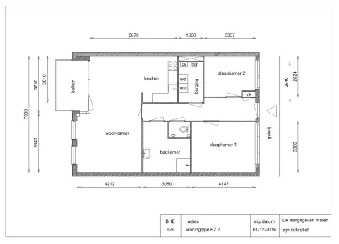 Apartment De Vest 41, Alphen aan den Rijn - For Rent