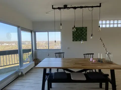 Gemeubileerd 2-kamer penthouse appartement Groenhoven, Amsterdam