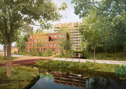 Appartement Kanonnenloods 18-W, Zaandam Hembrugterrein - Te Huur