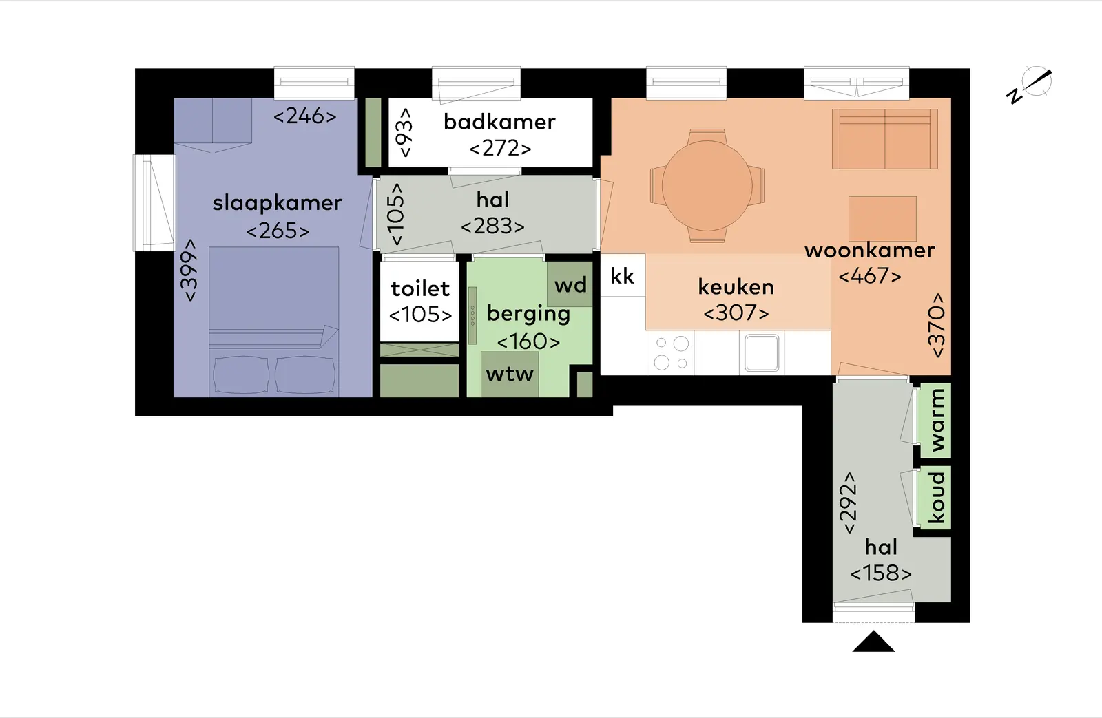 Apartment Albertina Sisulupad 4, Rotterdam - For Rent