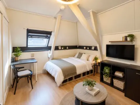 Gemeubileerde kamer Haarlemmerstraat, Leiden
