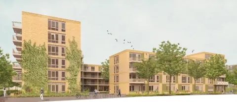 Apartamento para personas mayores en planta baja en Corantijnhof, Leiden - En alquiler
