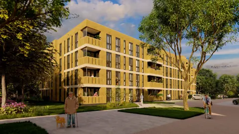 Seniorenwohnung Klompenmaker 87, Alphen aan den Rijn - Zu vermieten